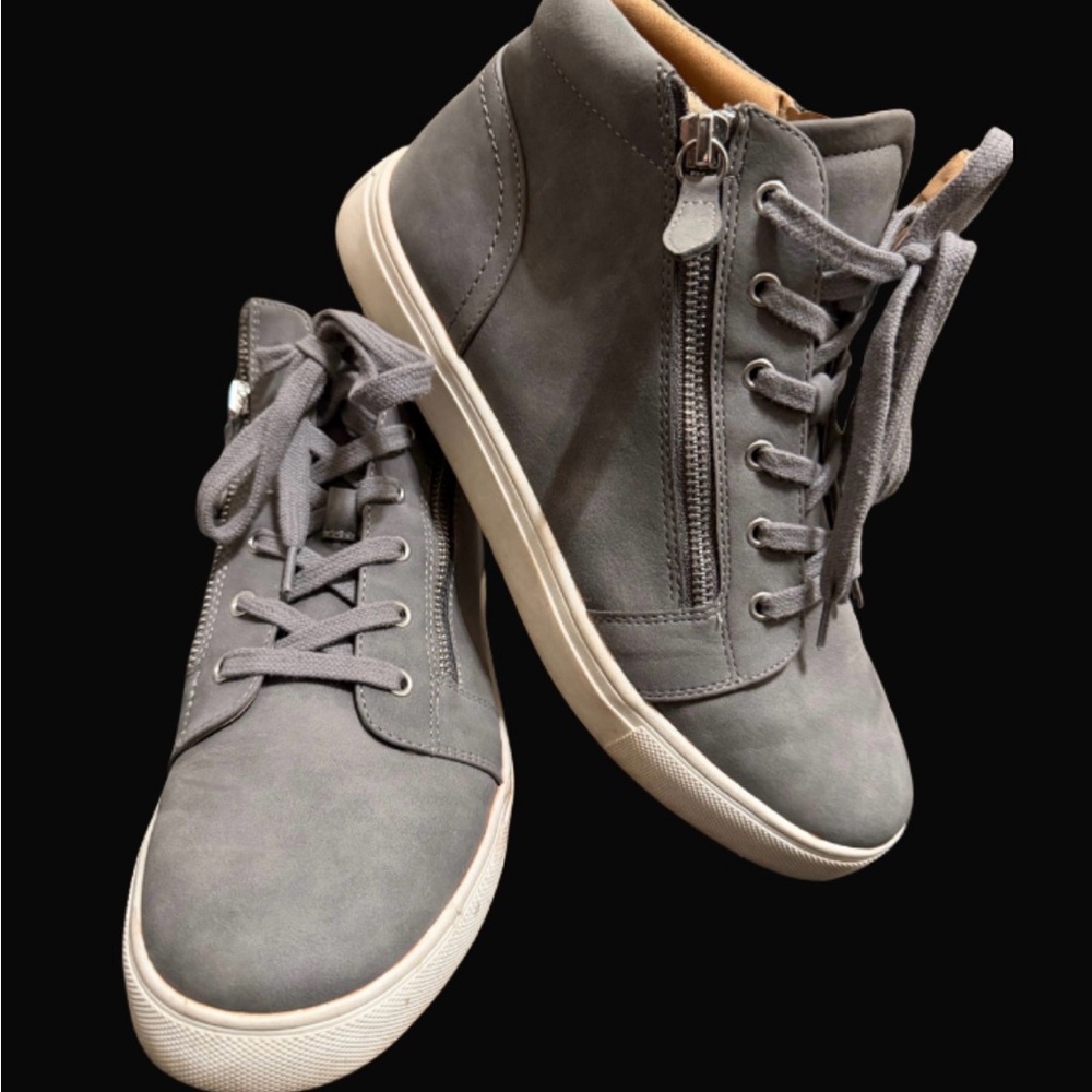 DV by Dolce Vita Gray High-Top Sneakers